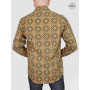 chemise vintage originale a motif coupe ajustée