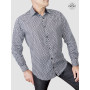 chemise blanche petit coeur noir
