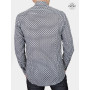 chemise imprimé coeur pour homme