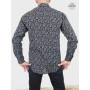 chemise carreaux gris et blanc coupe ajustée