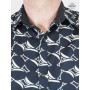 chemise noire de qualité pour homme