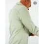 chemise manche longues en coton de qualité pour homme