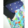 Jupe Jean Poche Grande Taille Réversible à Fleurs - SHICHI XL+
