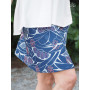boutique grossiste de jupe boutonnée bleue ventre plat