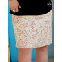 jupe fendue en coton imprimé liberty pour femme