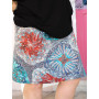 jupe motif ethnique femme rose violette