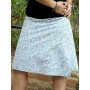 jupe portefeuille liberty bleue longueur genoux