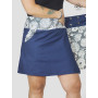 jupe enveloppante pour femme grande taille en jean avec poche taille plus