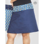 jupe taille haute reversible grande taille