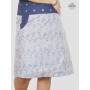 jupe femme enceinte imprimé abstrait