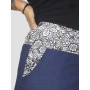 Jupe Croisée En jean Réversible avec Poche Taille Unique Ajustable - VORA