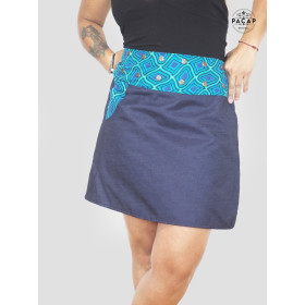 Jupe Originale Imprimée Pour Femme Grande Taille - TOLI