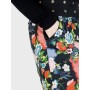 Jupe Patineuse Femme Forte Multi-Taille Motif Fleurs - PIVOINE XL
