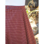 jupe rouge taille haute a nouer