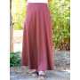 Jupe midi droite pour femme petit carreaux