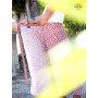 jupe fendue enveloppante marron imprimé pois