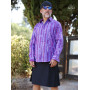 chemise loud violette et rose pour homme imprimé groovy futuriste vintage originale