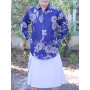 chemise bleue pour homme en popeline de coton