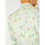 chemise manches longues liberty fleurs et petit oiseaux