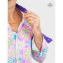 chemise florale pour homme coton leger pour homme manche a revers unicolote