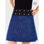 Jupe Bleue Enveloppante Femme Ronde Multi-Taille - NAXIE XL+