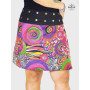 Jupe Ethnique Multicolore Grande Taille Coton Réversible – URGEA XL+