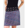Jupe Ethnique Multicolore Grande Taille Coton Réversible – URGEA XL+