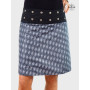 Jupe Portefeuille Ethnique Motifs Evantails Femme avec Formes – ZALICE
