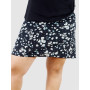 Jupe Noire Viscose Femme Ronde motif Camouflage Réversible - CHAN XL+