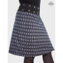 jupe femme, jupe longue noire, jupe coton, jupe portefeuille, jupe reversible, jupe boutonnée, jupe asymetrique, jupe wrap,