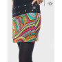 mini jupe ethnique pour femme, jupe verte, jupe wrap, jupe fendue, jupe trapèze, jupe crayon jupe patineuse