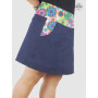 Jupe Trapèze en Jeans Réversible Taille Unique Femme Ronde “2 Longu...