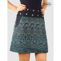 jupe ethnique ikat à pois, jupe aborigène, jupe a poche, jupe grande taille pour femme ronde,