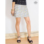 mini jupe, jupe courte, jupe patineuse, jupe tennis, jupe liberty, jupe femme, colorée, petite fleurs, jupe blanche