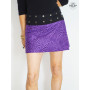 mini jupe, jupe courte, jupe patineuse, jupe tennis, jupe violette, droite mauve, pois mandala, trapèze