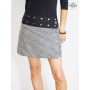 mini jupe, jupe courte, jupe patineuse, jupe tennis, portefeuille rayée, motif rayures, jupe fendue, jupe bouton pression