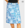 jupe longue zippée, jupe bleue, jupe à fleurs, jupe coton, jupe fendue, jupe florale sacoche zip, pochette zippée