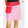 jupe portefeuille rayée, jupe femme zippée, jupe ceinture a bouton, jupe droite, jupe wrap, jupe genoux
