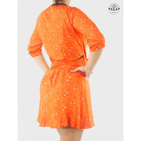 robe courte sexy, robe été robe de plage robe vacance, robe piscine femme, robe wrap