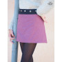 jupe rose pour fille, jupe velours fille, jupe a pois, jupe courte, mini jupe pour enfant,, jupe automne hiver