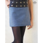 jupe fille, jupe courte enfant, jupe bleu, jupe chambray, jupe fluide, jupe portefeuille droite, mini jupe unie