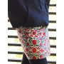 jupe courte fille a fleurs, jupe hiver avec collant