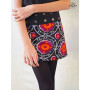 jupe patineuse fille, jupe ethnique, jupe mandala, jupe droite, jupe noire, jupe orange, jupe courte