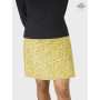 jupe velours jupe jaune jupe reversible marque francaise jupe hiver femme fait main fendue