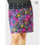 Jupe Hiver Femme Milleraies Imprimée Fleurie Genoux Multicolore Taille réglable Marseille Faite main