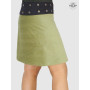 jupe verte en velours