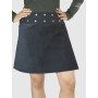 jupe chic imprimé fleurs pour femme, jupe elegante, jupe habillé femme
