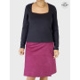 Jupe Longue imprimée éthnique violette Taille Ajustable coton Réversible Marseille  fournisseurs