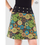 jupe ethnique boheme motif africain mandala