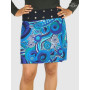 jupe ethnique bleue pour femme